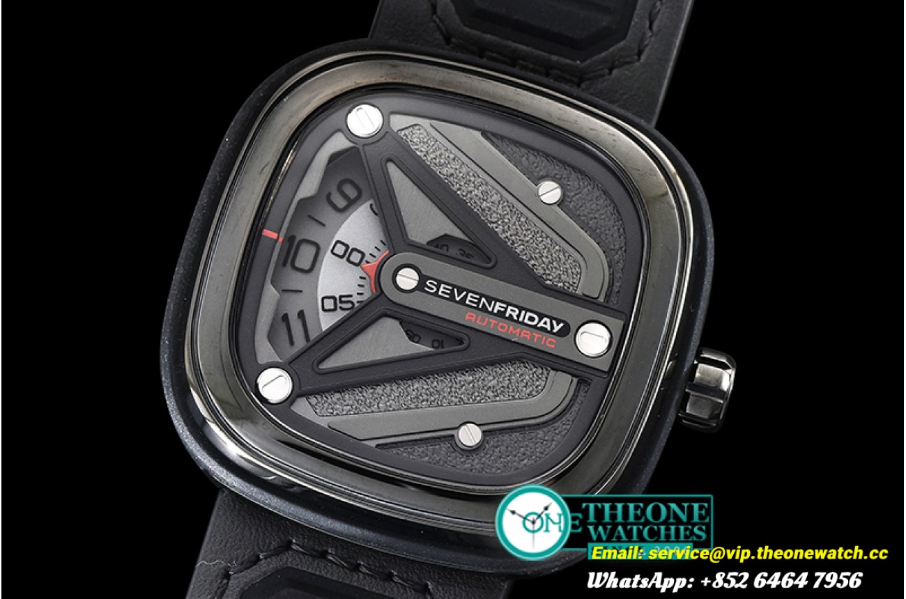 SevenFriday - SevenFriday M3/01 Spaceship Ed PVD/LE Black Jap Miyota