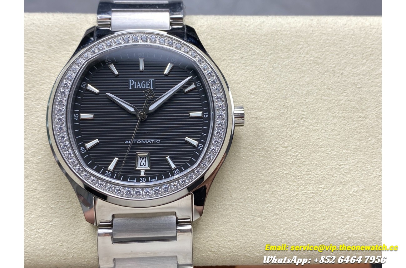 Polo Date 42mm Dia SS/SS Black Dial TWF MY9015