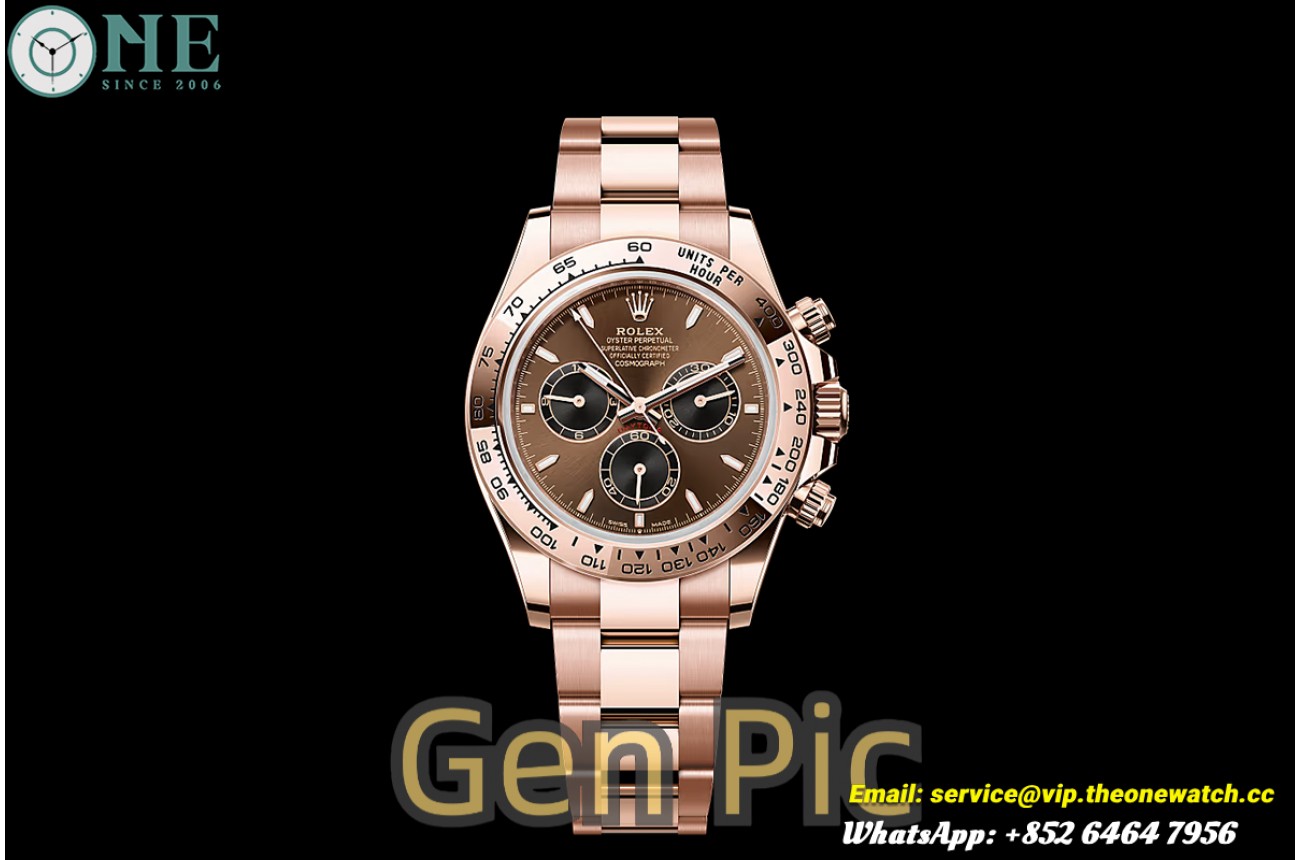 Daytona 126505 40mm RG/RG Brown/Stk VSF V3 DD4131(Weighted Approx.185g) Daytona 126505 40mm RG/RG Brown/Stk VSF V3 DD4131(Weighted Approx.185g)