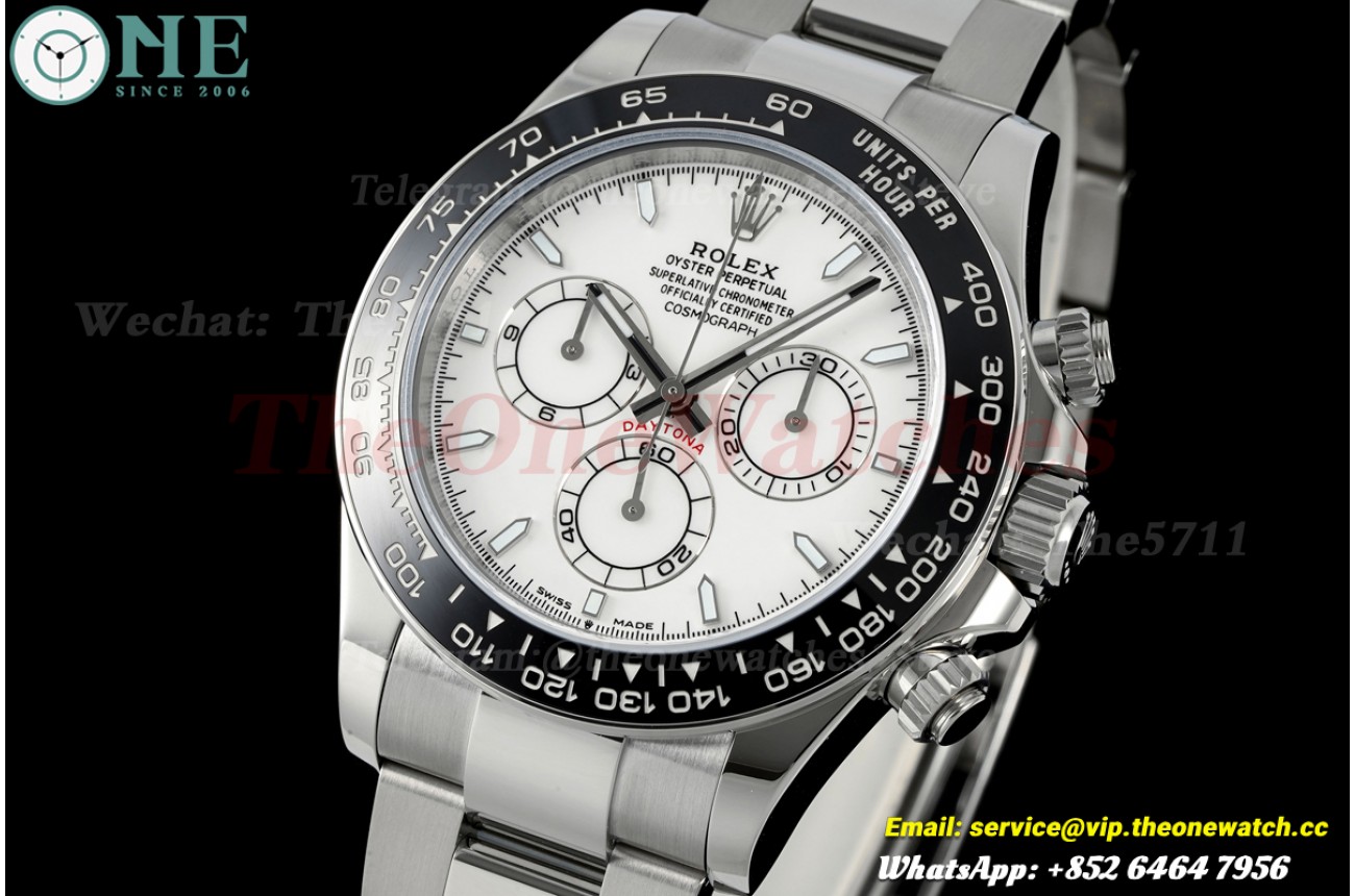 Daytona 126502 40mm SS/SS White/Stk BTF SH4131