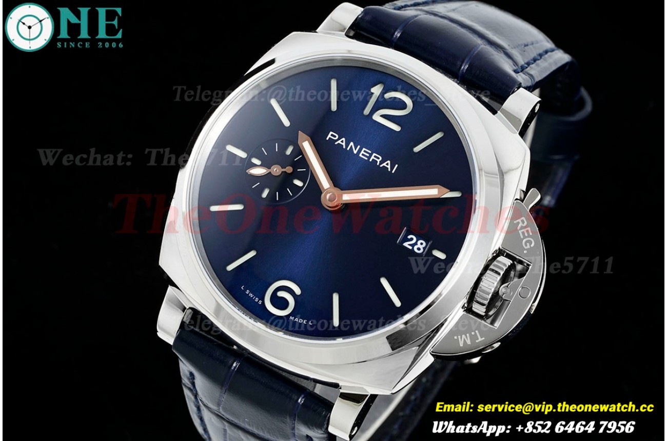 Luminor Due PAM1274 42mm SS/LE Blue Dial VSF P900