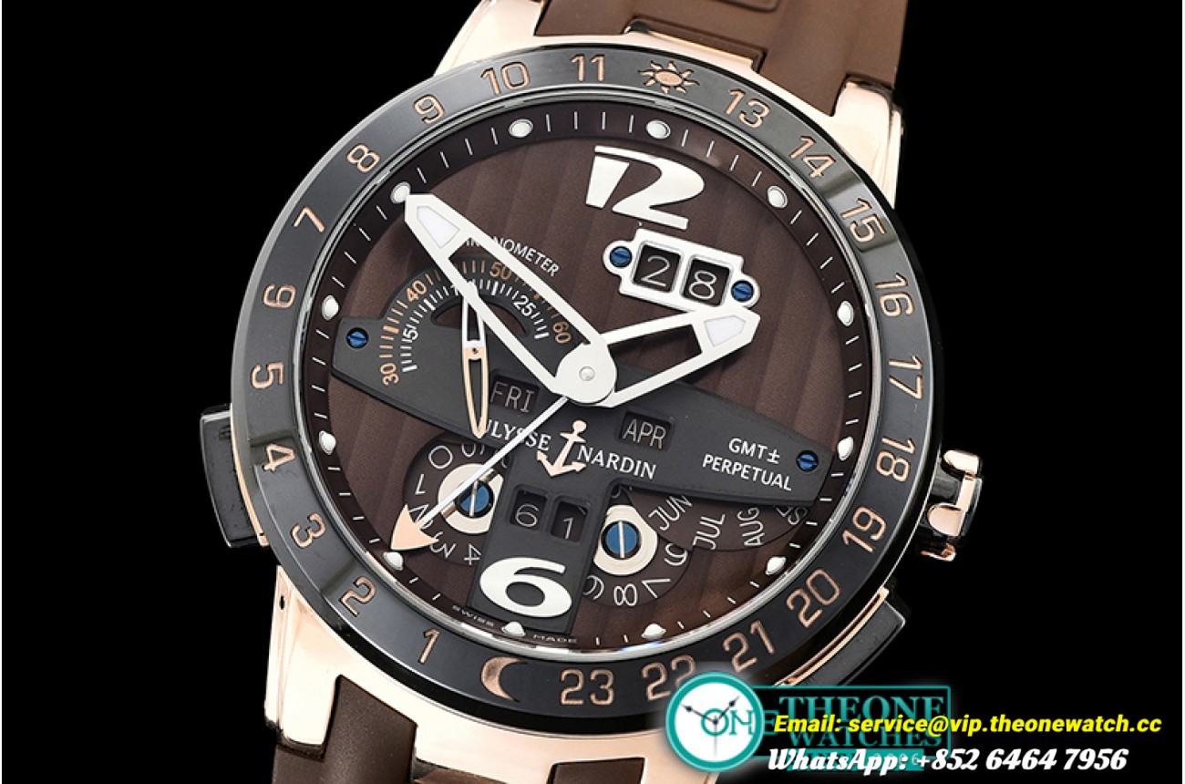 Ulysse Nardin - Executive Toro 326-03 Automatic RG/RU Brown Asia 23J