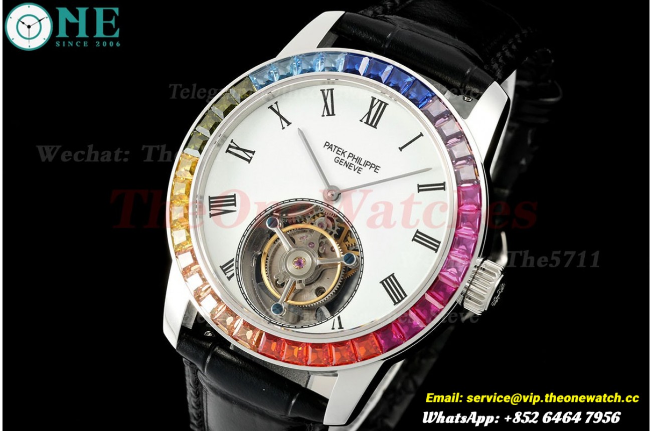 Complications 42mm Gem SS/LE White Dial RMSF Tourb