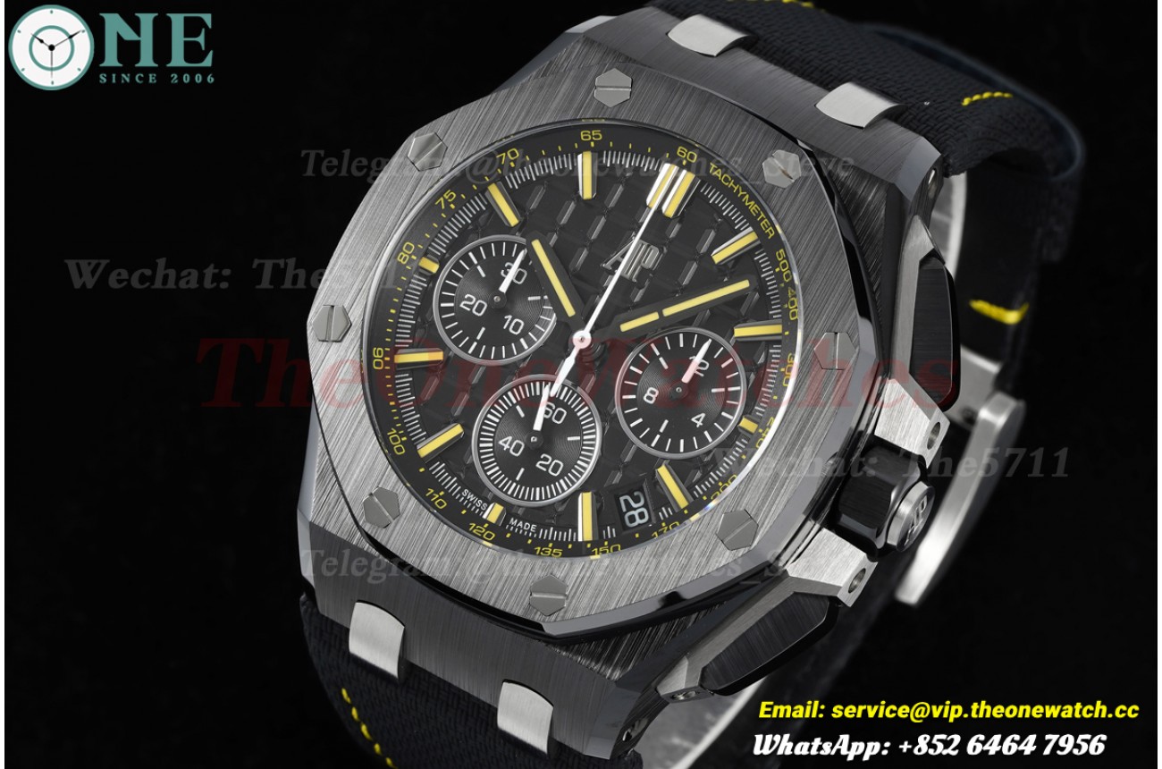 Royal Oak Offshore 26420 43mm Ceramic/LE Black/Stk APPF A4401
