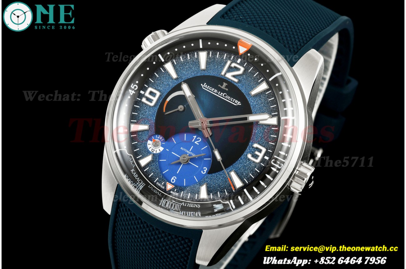 Polaris Geographic 42mm SS/RU Blue Dial VRSF A939