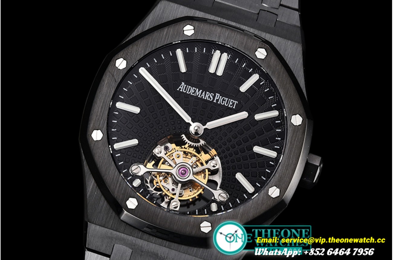 Audemars Piguet - Royal Oak Tourbillon PVD/PVD Black R8F Flying Tourb