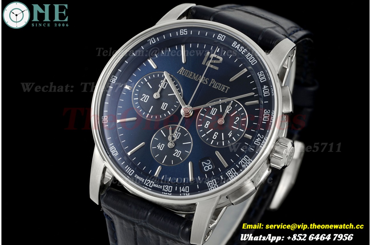 Code11.59 Chrono 26393 41mm SS/LE Blue Dial APSF SH4401 Super Clone