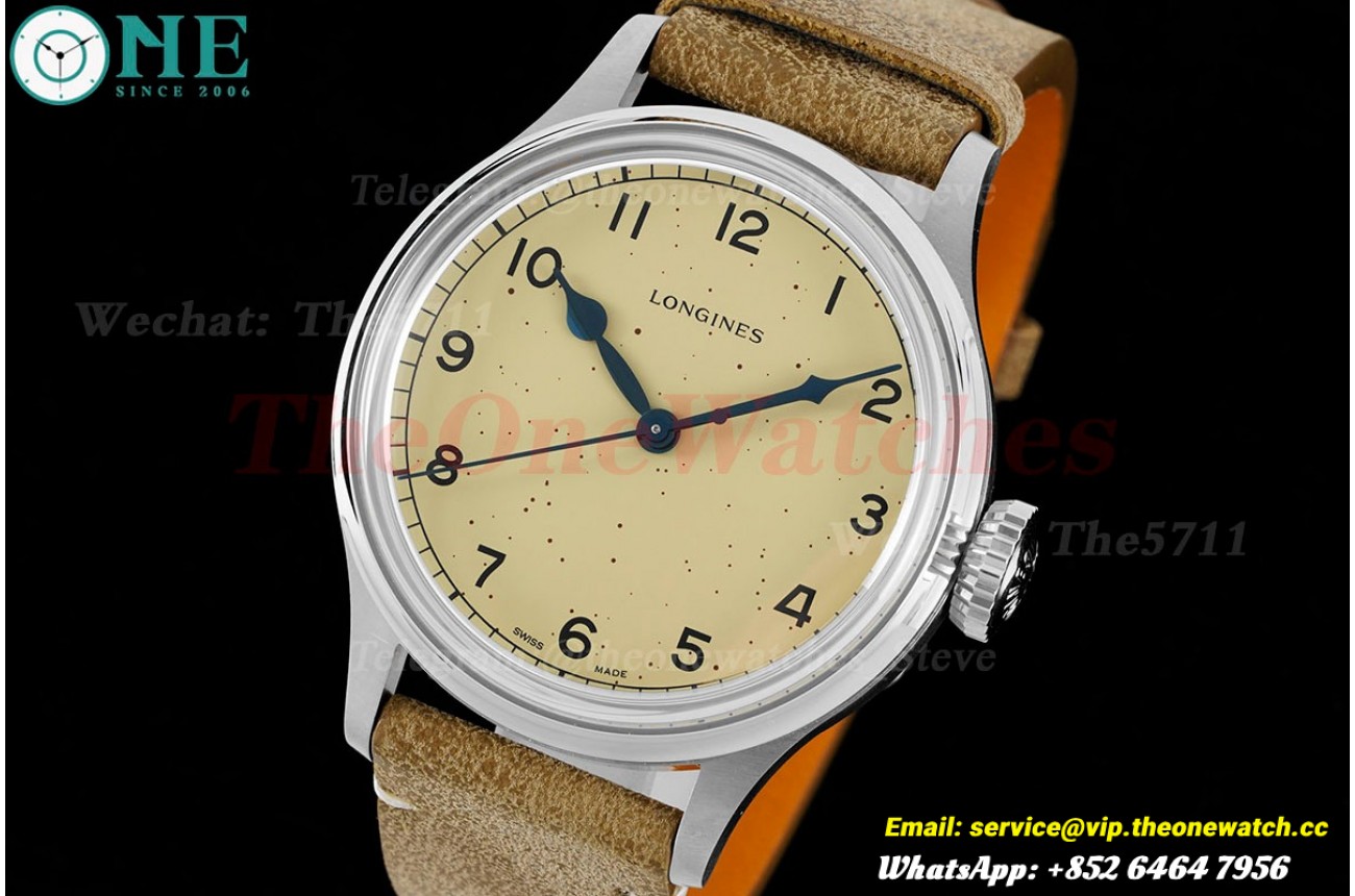Heritage Military Mens SS/LE Cream Dial JAF A23J