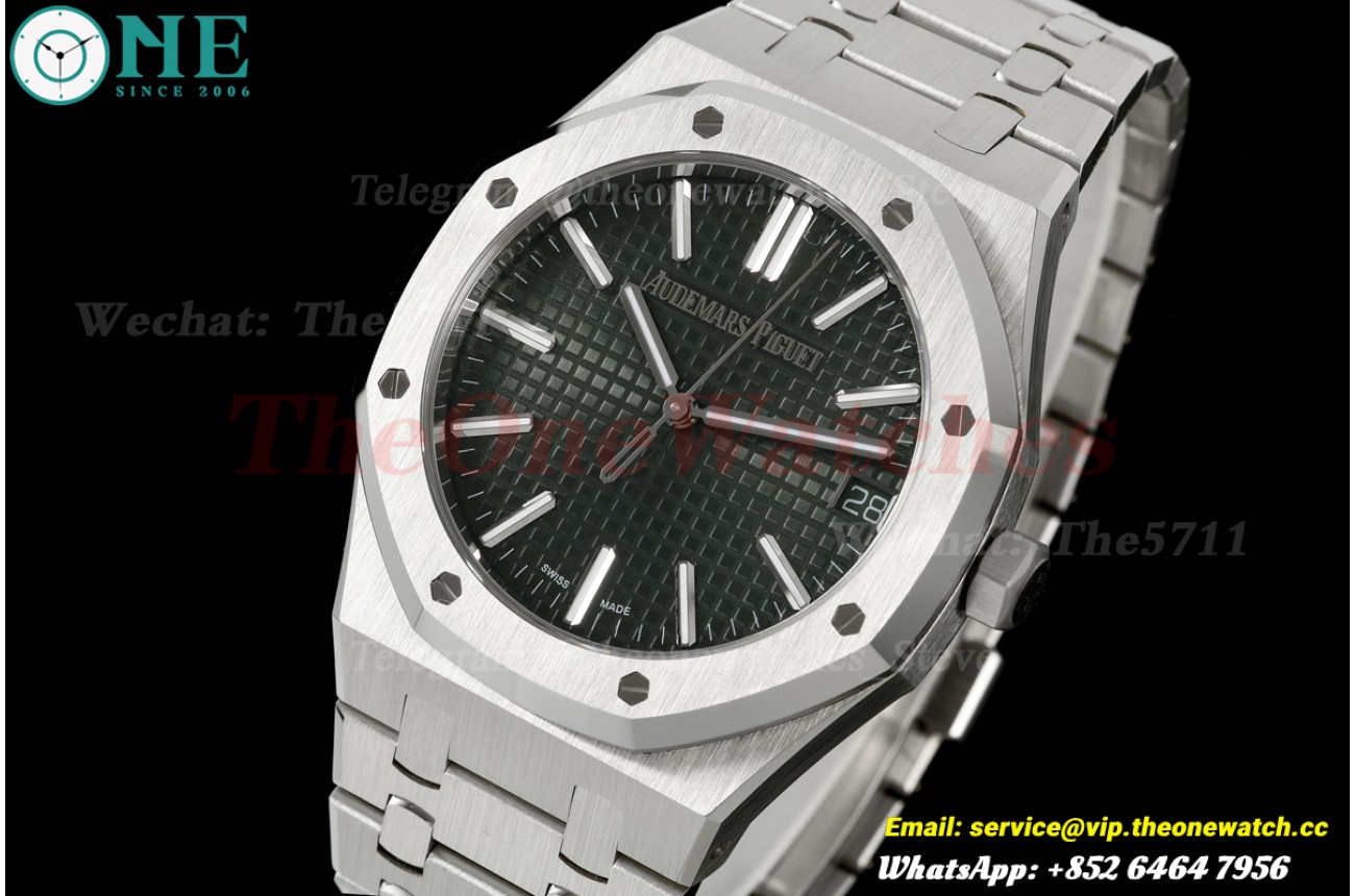 Royal Oak 41mm 15510 SS/SS Green Dial VSF DD4302 Super Clone
