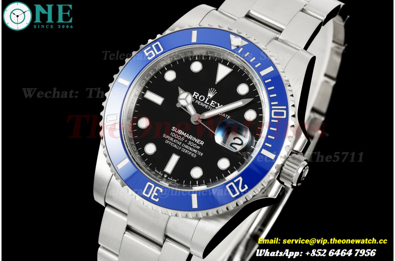 Submariner 126619LB 41mm SS/SS Black Dial WDF JH3235 (Weighted Approx.155g) (Free Sprung)