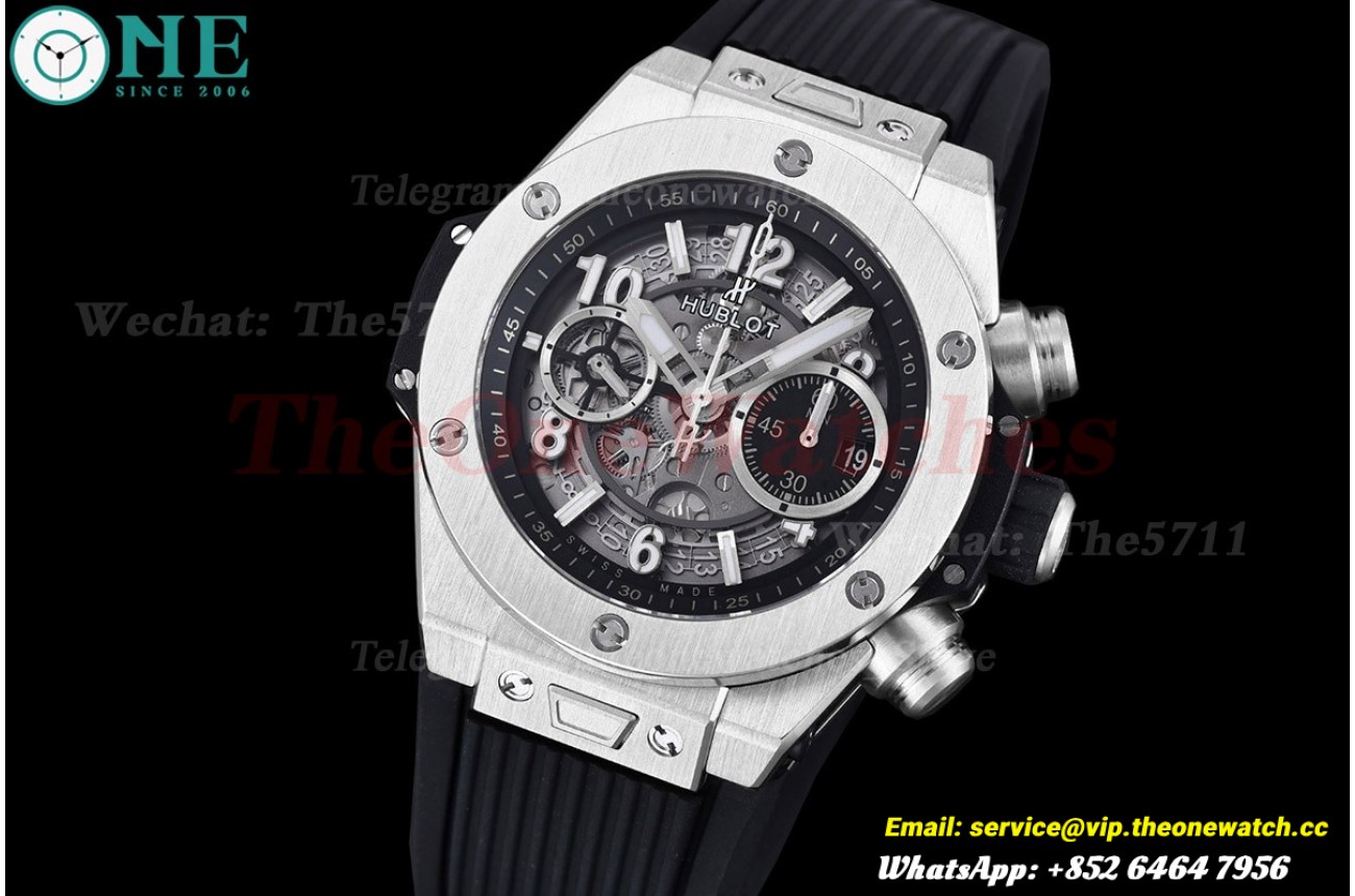 Big Bang Unico 42mm TI/RU Skeleton Black Dial BBF HUB1280