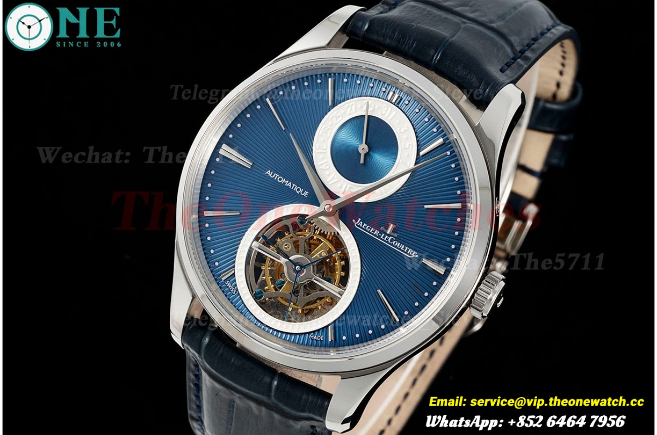 Master Ultra Thin Limited 40mm SS/LE Blue Dial APS Tourb