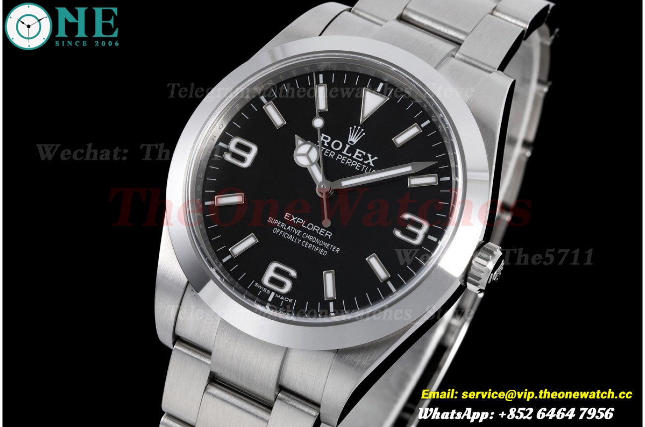 Explorer I 214270 39mm SS/SS Black Dial VF VR3132