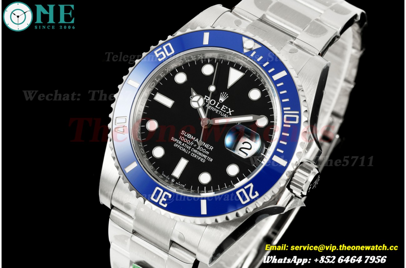 Submariner 126619LB 41mm SS/SS Black Dial GoldF JH3235 (Weighted Approx.156g)(Free Sprung)