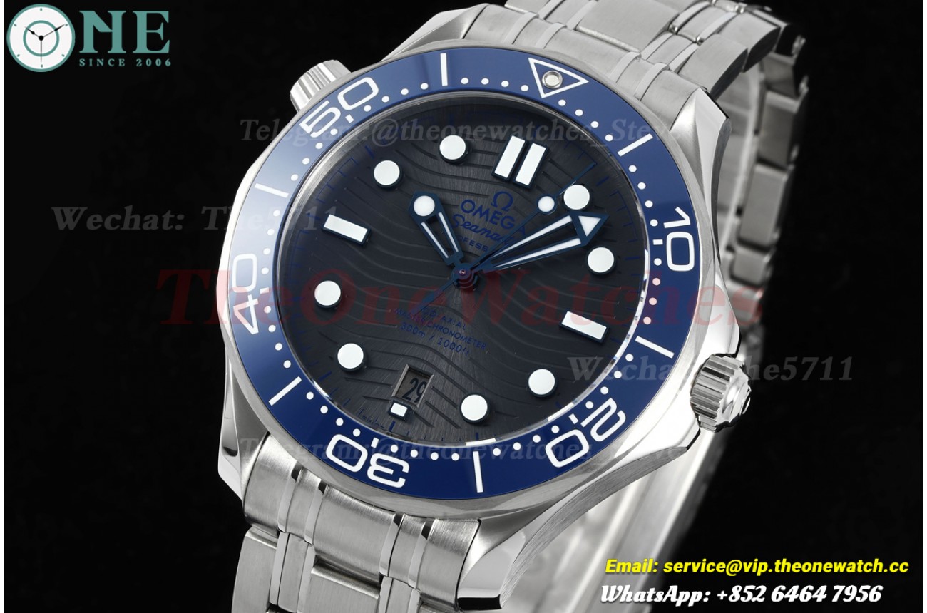 Seamaster 300m 42mm SS/SS Grey/Dot Dial ORF OR8800 Super Clone