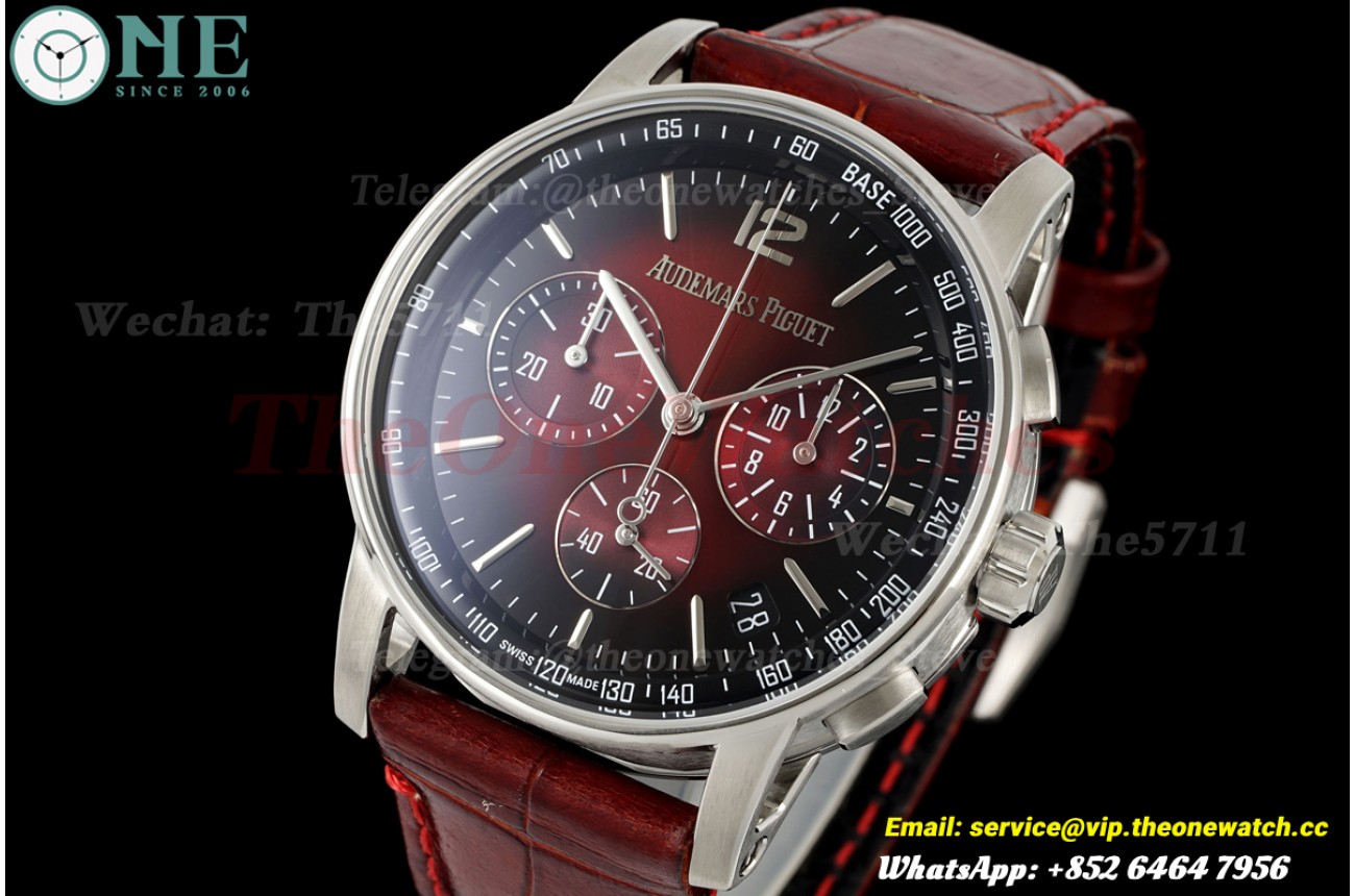 Code11.59 Chrono 26393 41mm SS/LE Red/Blk Dial APSF SH4401 Super Clone