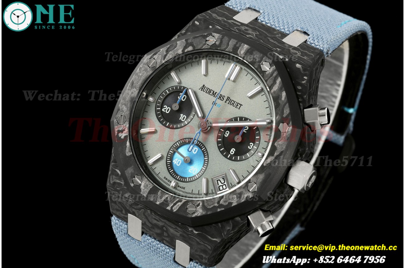 Royal Oak Chrono DIW 26240 41mm Quartz Fiber/NY Ash Grey Dial APF SH4401