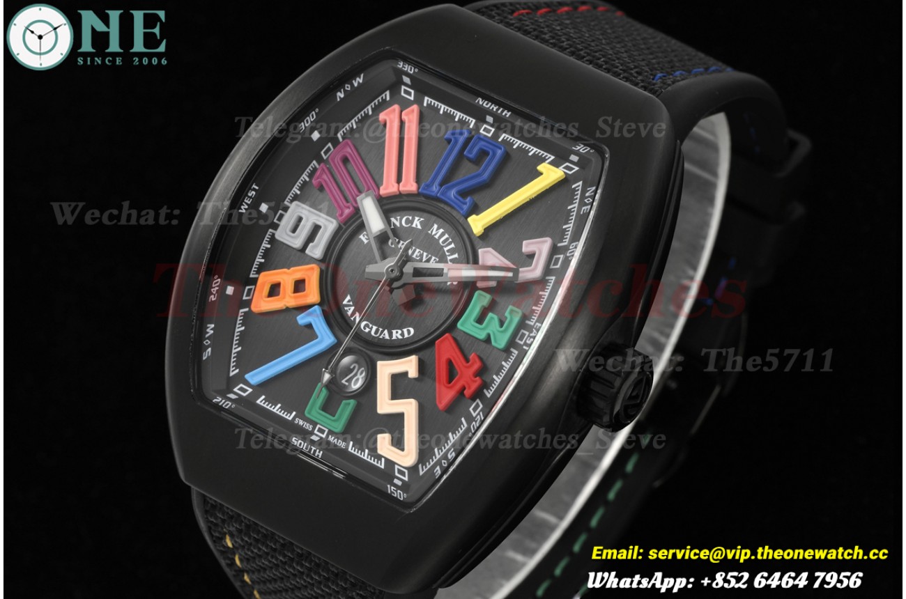 Vanguard V45 45mm CER/NY Black/Colorful Num ABF A2824