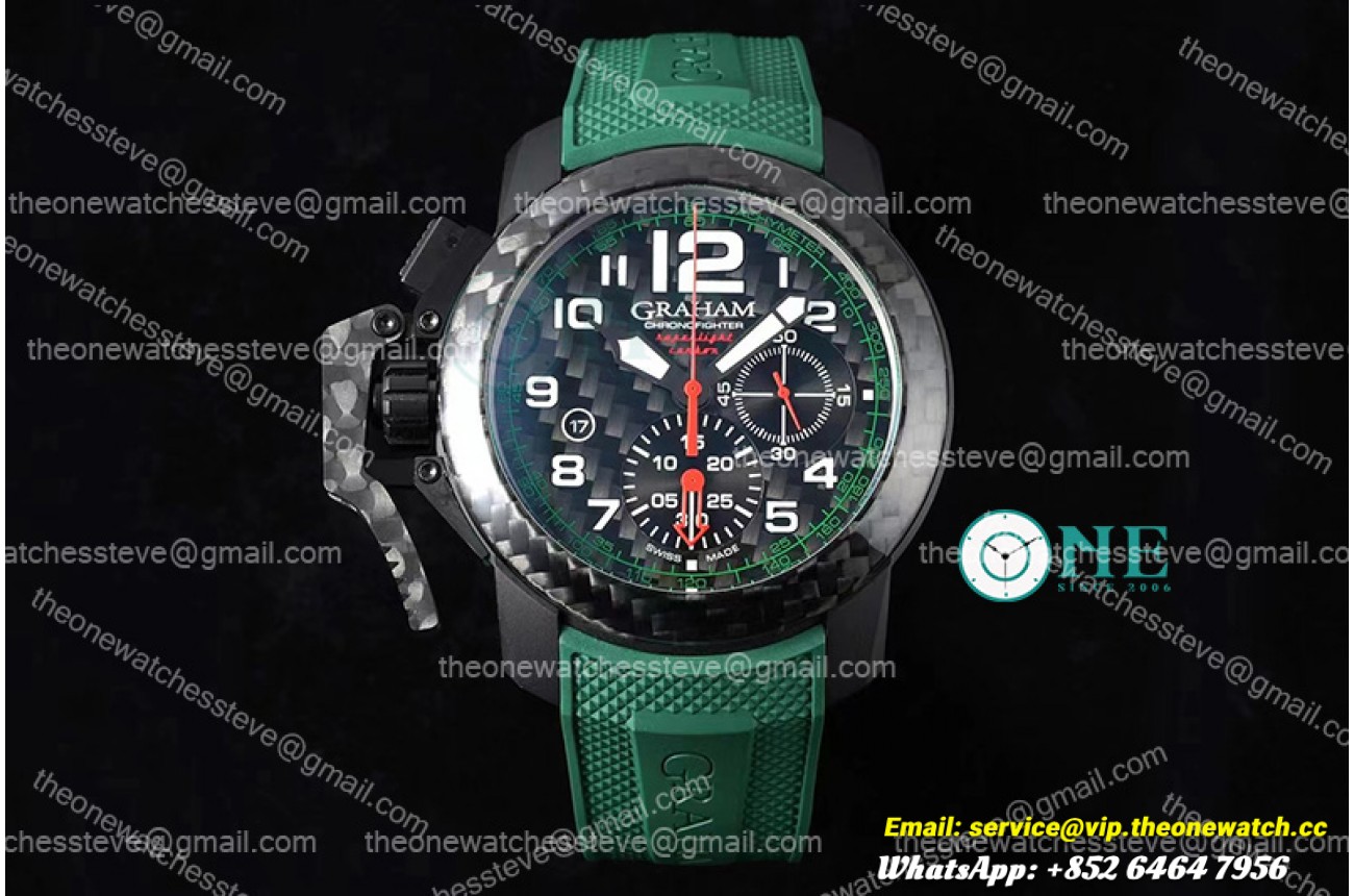 Graham Chronofigher Green TI/RU 46mm JKF A7750