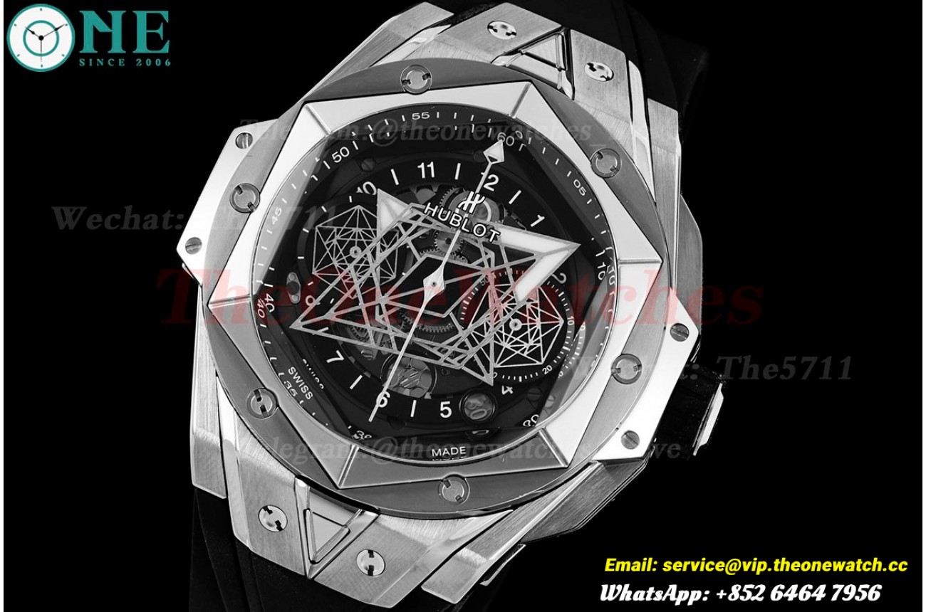 Big Bang Sang Bleu TI/RU Black/Num BBF A1240