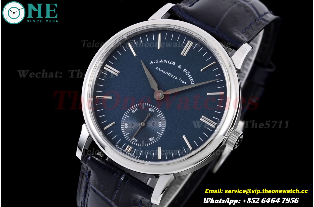 Saxonia Thin 38.5mm SS/LE Black/Stk Dial F8F A2824