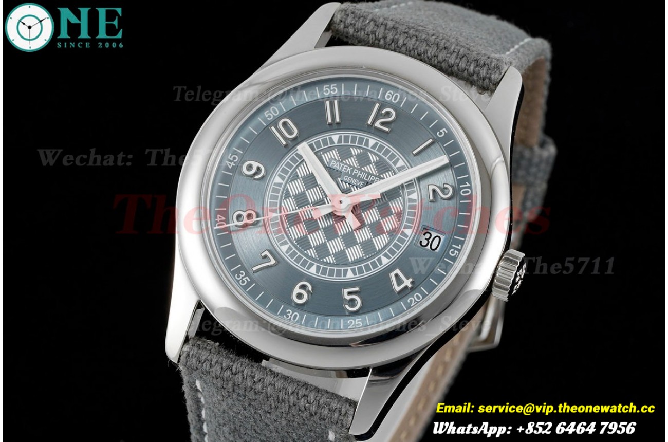 Calatrava 6007A Blue/Num SS/NY PPF 324SC