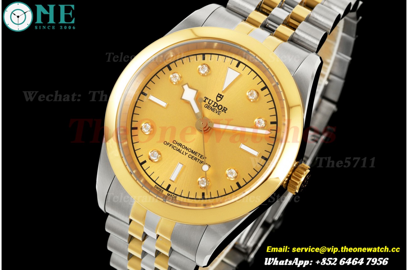 Black Bay One 41mm Jub SS/YG Gold/Dai HTF A26j