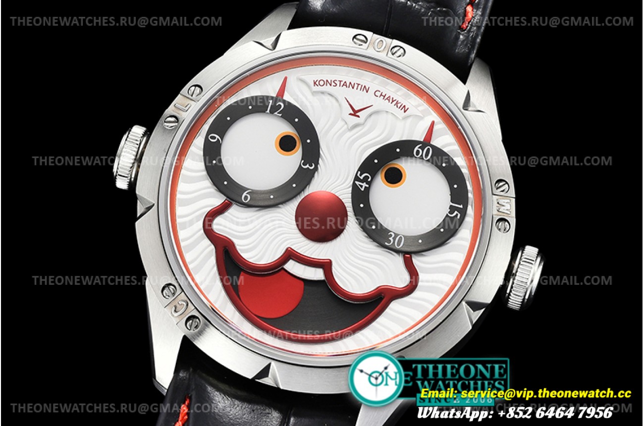Konstantin Chaykin - Konstantin Chaykin Joker SS/LE White/Red TWF NH35A