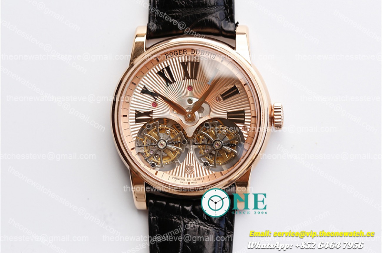 Roger Dubuis - Excalibur Double Flying Tourb Hommage RDDBHO0562 RG/LE RG JBF RD100