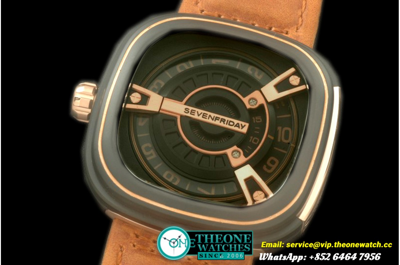 SevenFriday - SevenFriday M1-1 PVD/LE R-Gold Jap Miyota 8210