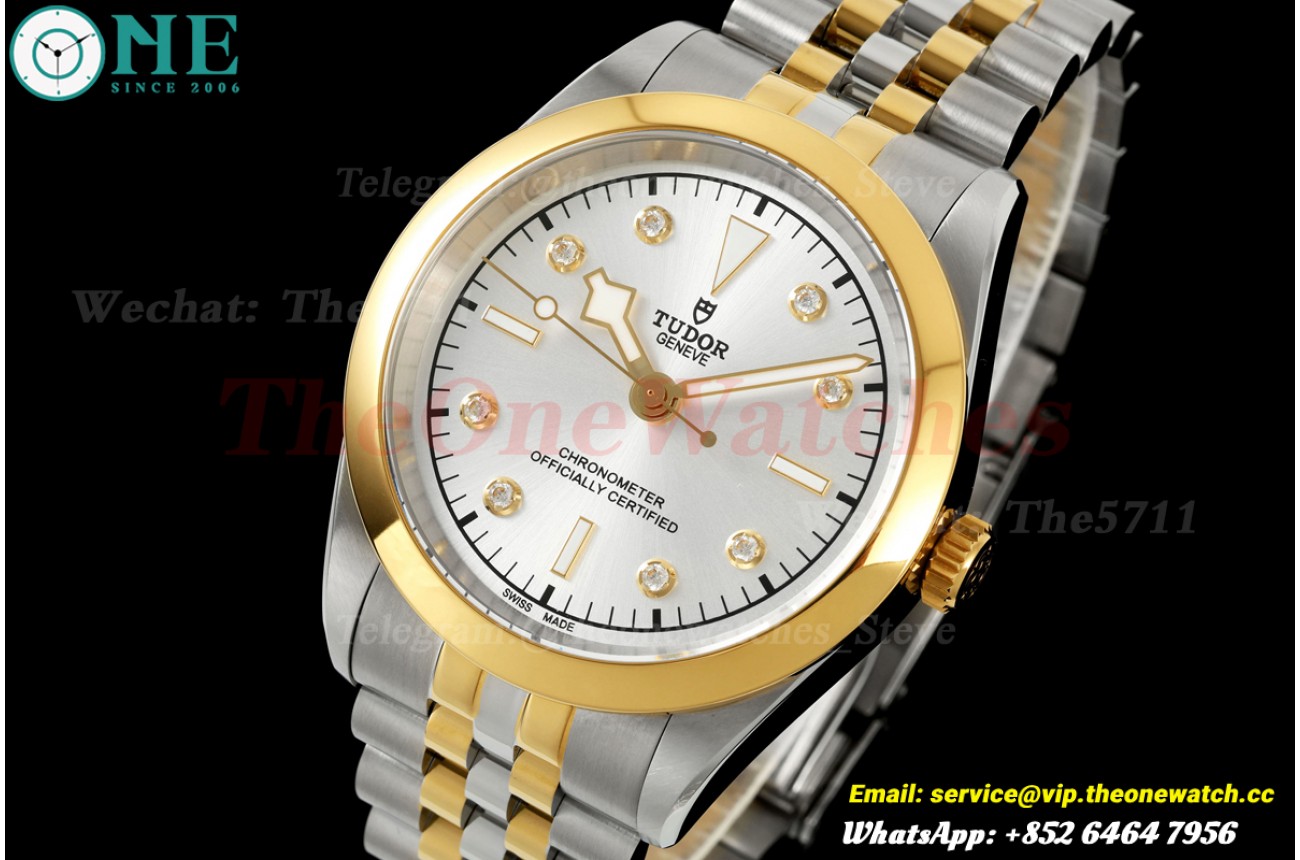 Black Bay One 41mm Jub SS/YG Silver/Dai HTF A26j