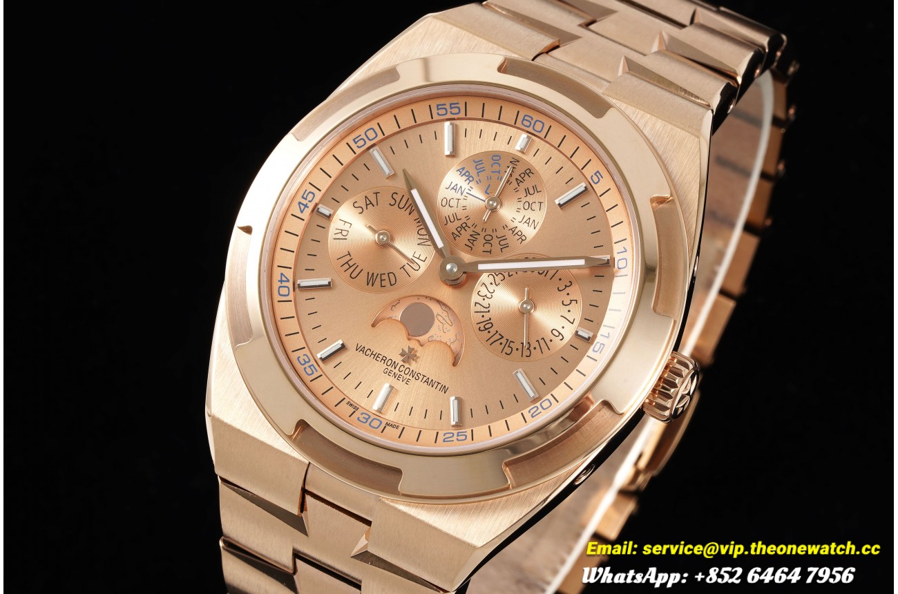 Overseas Perpetual Calendar 41.5mm 4300V RG/RG Gold/Stk 8F A1120