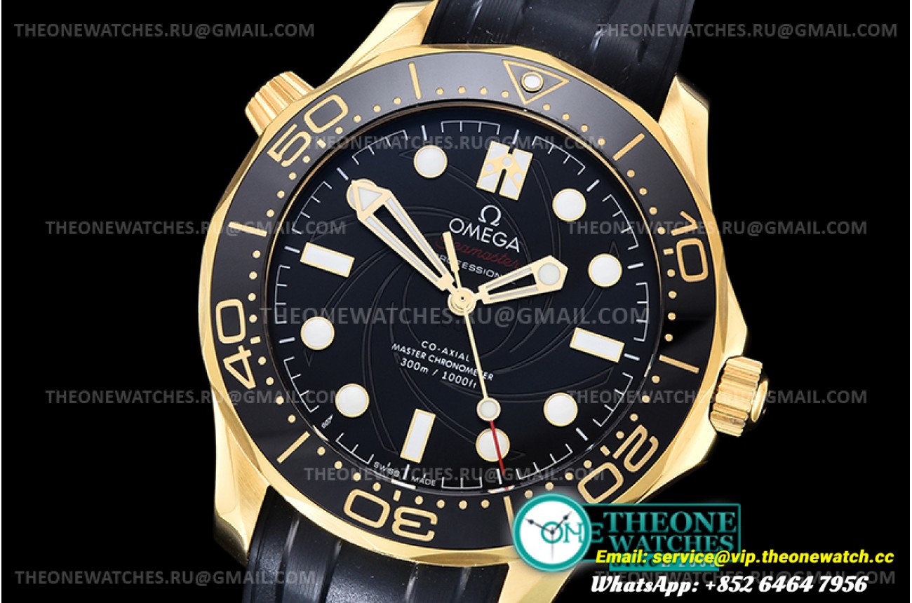 Omega - Seamaster 300m James Bond 007 2019 YG/RU VSF A8807