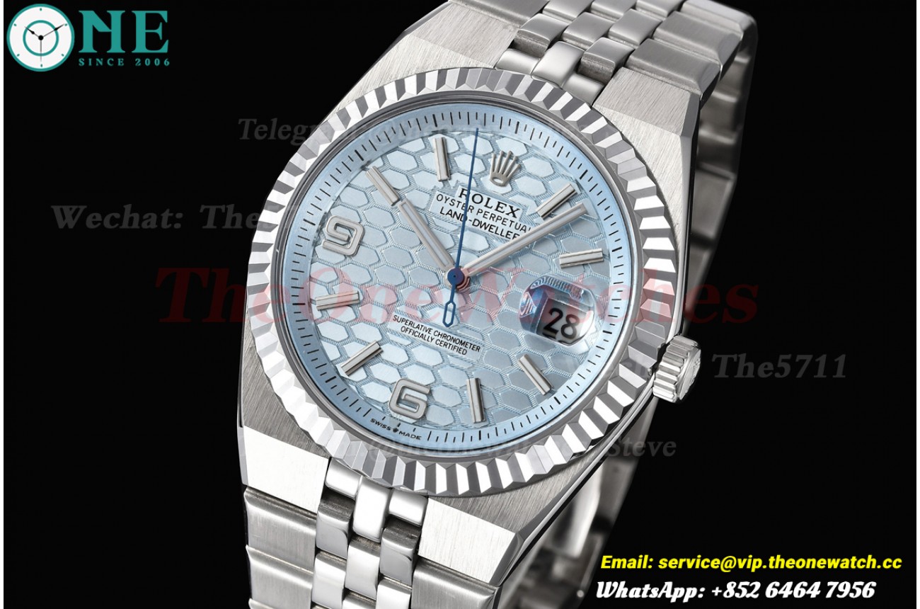 Land Dweller 40mm SS/SS Blue Dial GDF MY8215