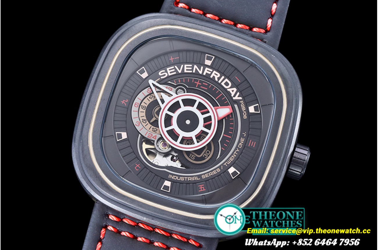 SevenFriday - SevenFriday Lucky Edition P2B/08 PVD/LE Jap Miyota Mod