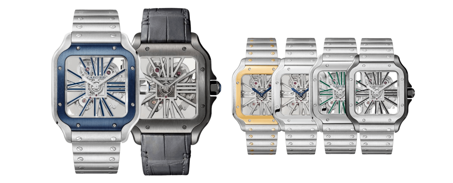 RICHF Factory Skeleton Santos 9611MC