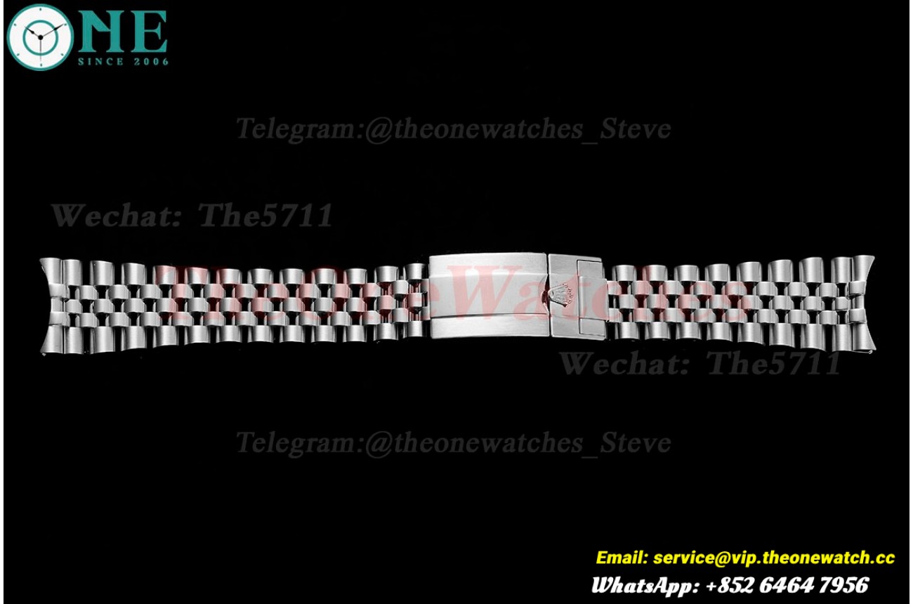 GMT Master II Solid Stainless Steel 904L Jubilee Bracelet with Updated Rolesor Clasp