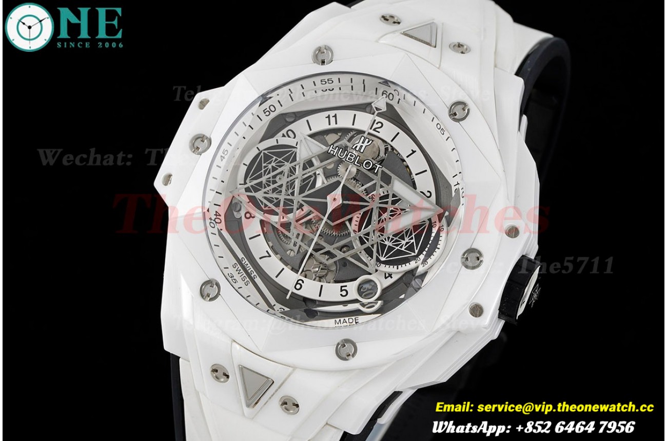Big Bang Sang Bleu Ceramic/RU White/Num BBF A1240