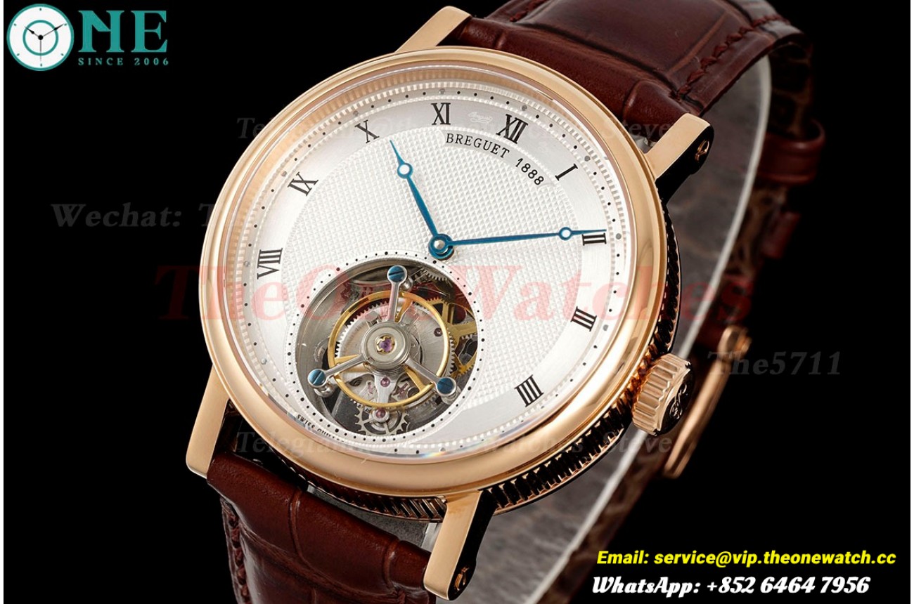 Classique 41mm RG/LE White Honeycomb/Num RMSF Tourb