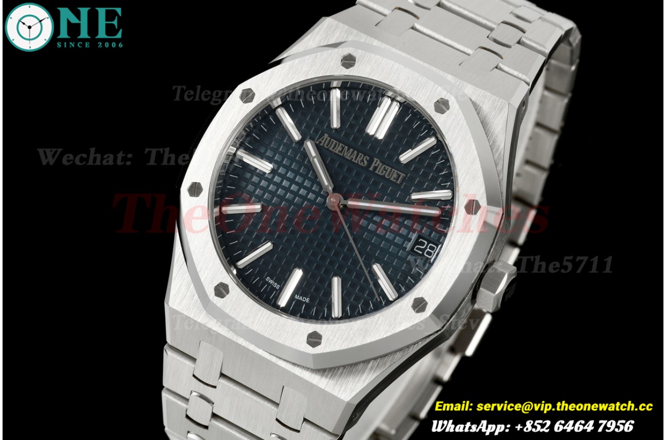 Royal Oak 41mm 15510 SS/SS Blue Dial VSF DD4302 Super Clone