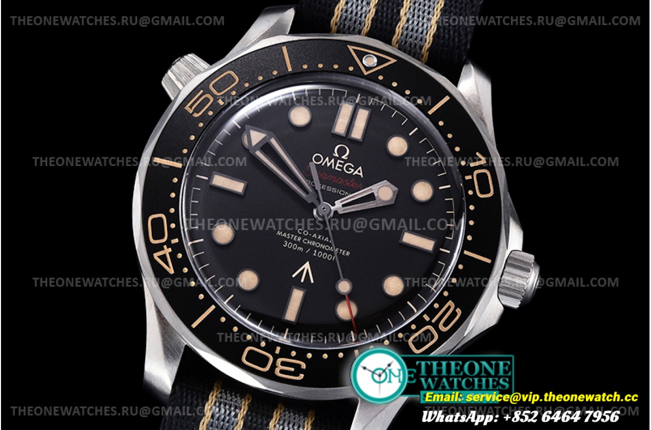 Omega  - Seamaster 300m No Time To Die 007 TI/NY VSF V2 A8806